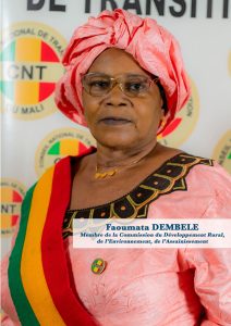 Portrait of Fatoumata DEMBELE