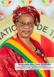 Portrait of Fatoumata dite Ténin SIMPARA