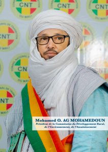 Portrait of Mohamed Ousmane Ag MOHAMEDOUN