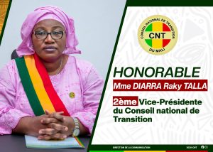 Portrait of Mme DIARRA Raky TALLA, 2nd Vice-President