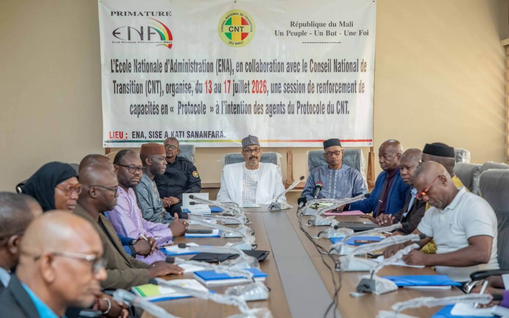 Conseil national de Transition : Ouverture à l’ENA de Bamako d’une session de perfectionnement pour le protocole du CNT