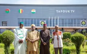 Conseil national de Transition : une délégation en visite de courtoisie au siège de Tafouk TV