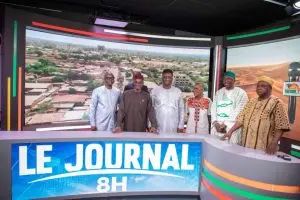 Conseil national de Transition : une délégation en visite de courtoisie au siège de Tafouk TV